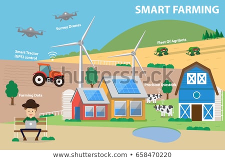 smart farming farm management information 450w 658470220
