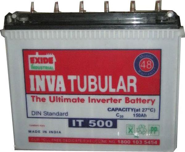 EXIDEI-Tall Tubular Batteries in India